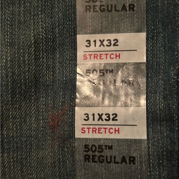 Levi’s 505 Jeans   Size  31 x 32    NWT - Picture 9 of 10